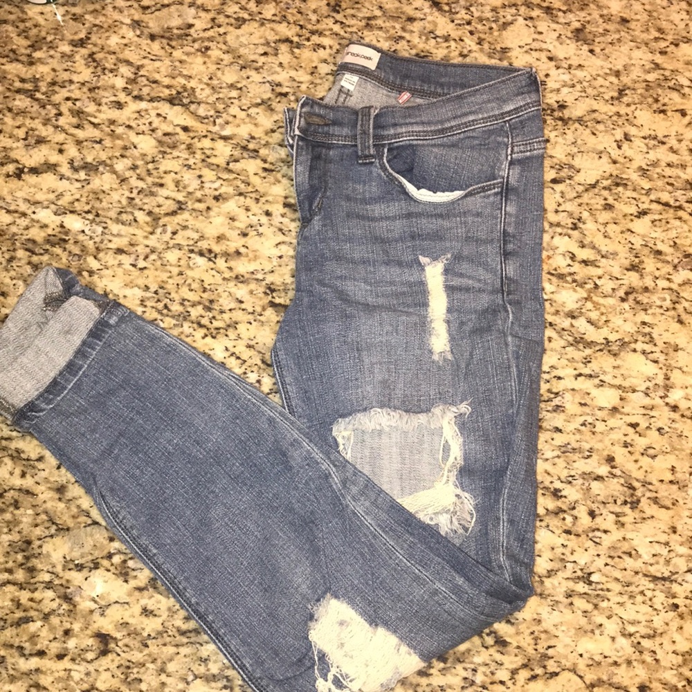 Distressed Skinny Jeans
